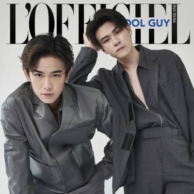 เติร์ด-ลภัส & แจ๊คกี้-จักริน  @ L'Officiel Thailand June 2021