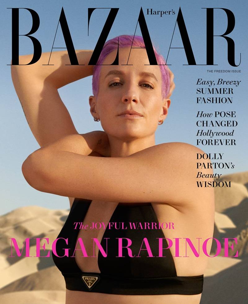 Megan Rapinoe @ Harper’s Bazaar US June 2021