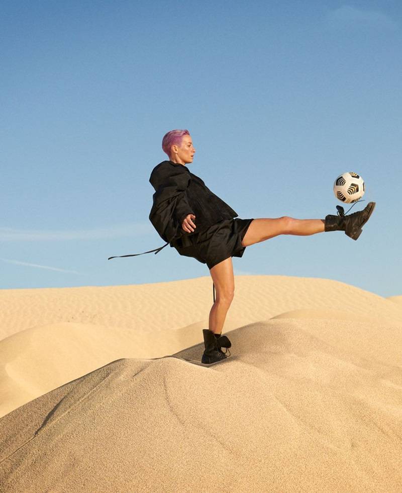 Megan Rapinoe @ Harper’s Bazaar US June 2021