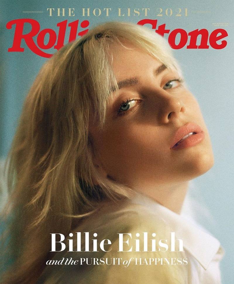 Billie Eilish @ Rolling Stone July 2021