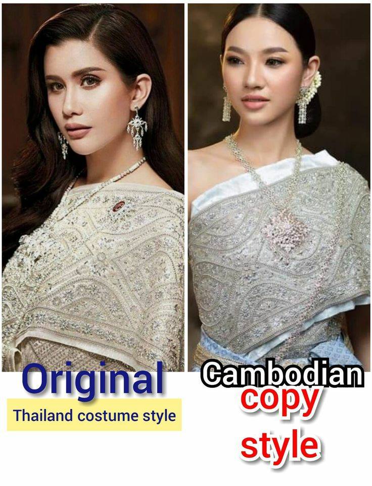 Thai dress in Cambodia