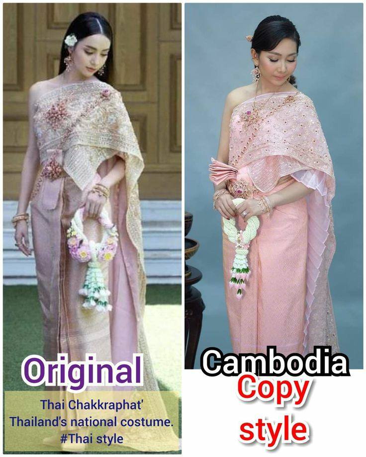 Thai dress in Cambodia