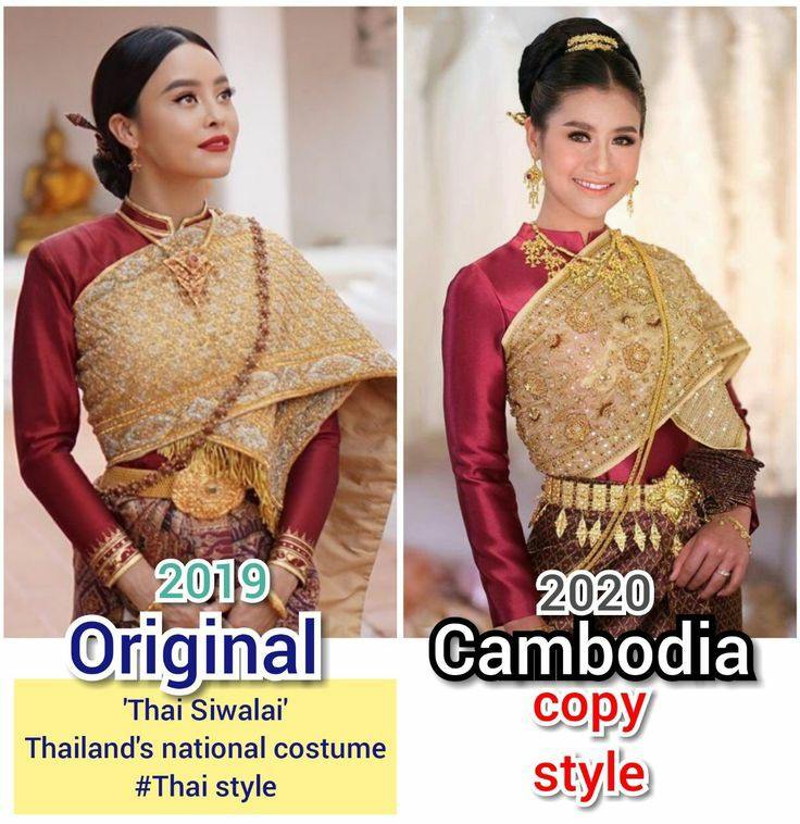 Thai dress in Cambodia