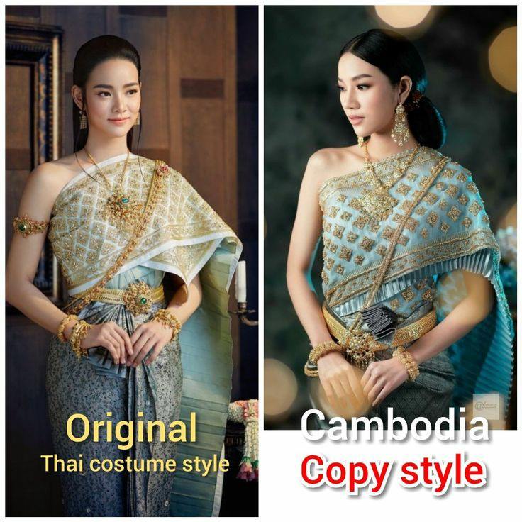 Thai dress in Cambodia