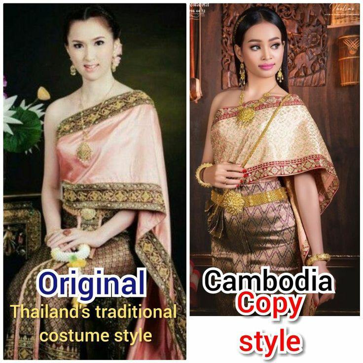 Thai dress in Cambodia