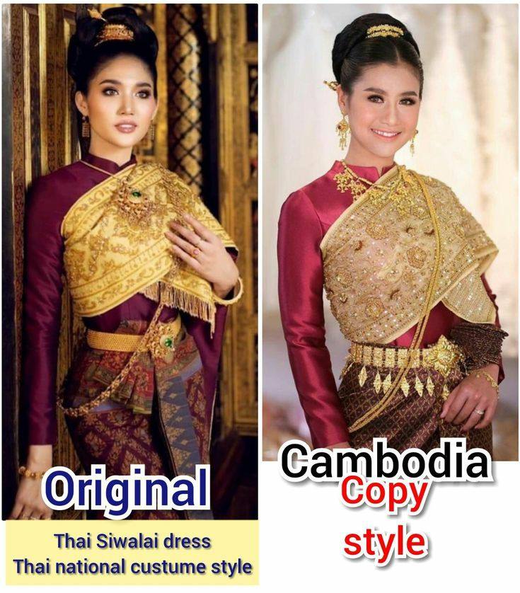 Thai dress in Cambodia