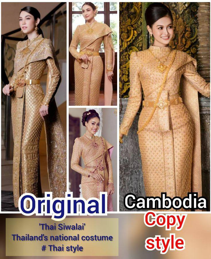 Thai dress in Cambodia