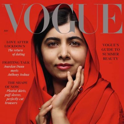 Malala Yousafzai @ Vogue UK July 2021