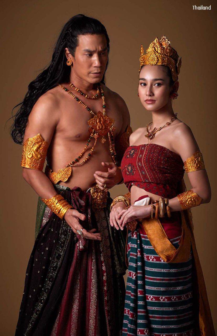 สร้อยนาคี: Thai Antique Costume in TV drama | THAILAND 🇹🇭