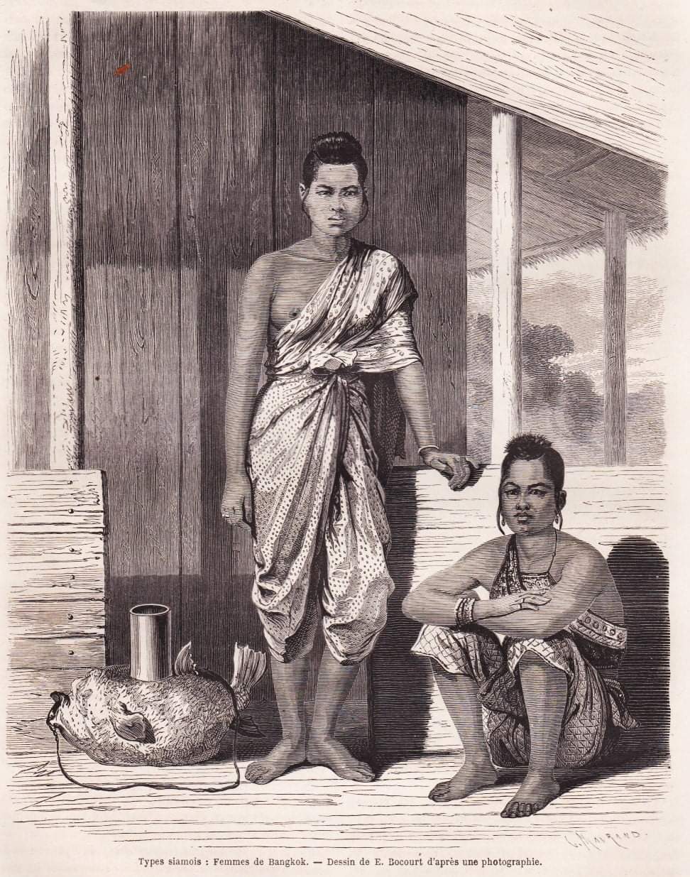 Sbai Thai dress: People of Siam