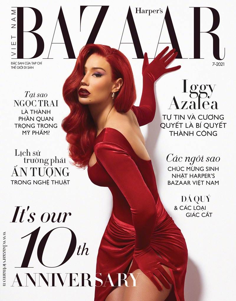 Iggy Azalea @ Harper's Bazaar Vietnam July 2021