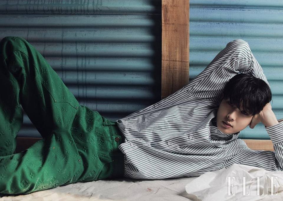 Choi Woo Shik @ Elle Korea July 2021