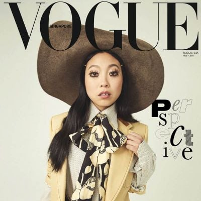 Awkwafina @ Vogue Singapore May/June 2021