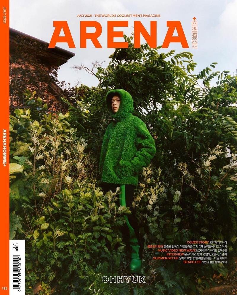 Oh Hyuk @ Arena Homme Plus Korea July 2021