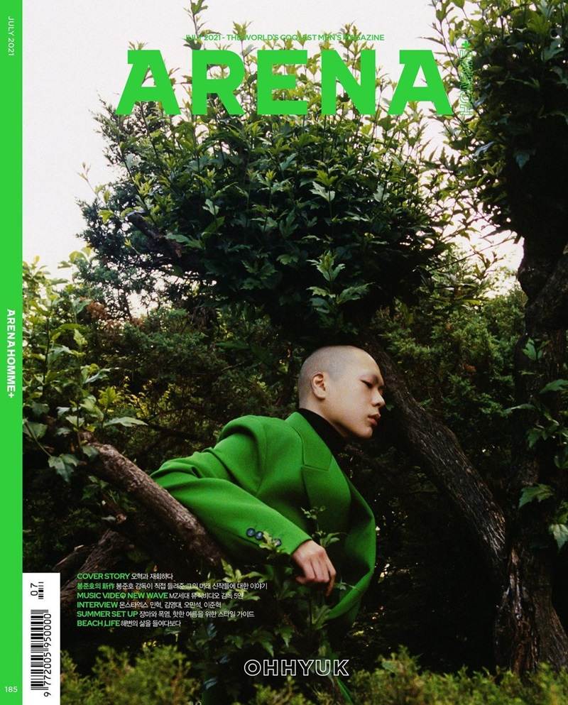 Oh Hyuk @ Arena Homme Plus Korea July 2021