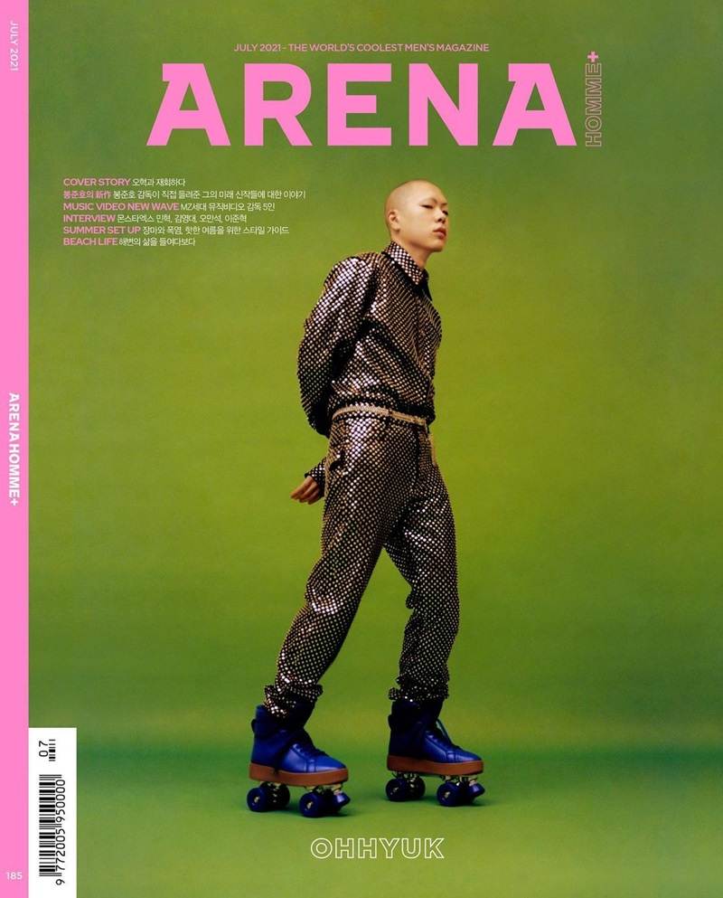 Oh Hyuk @ Arena Homme Plus Korea July 2021