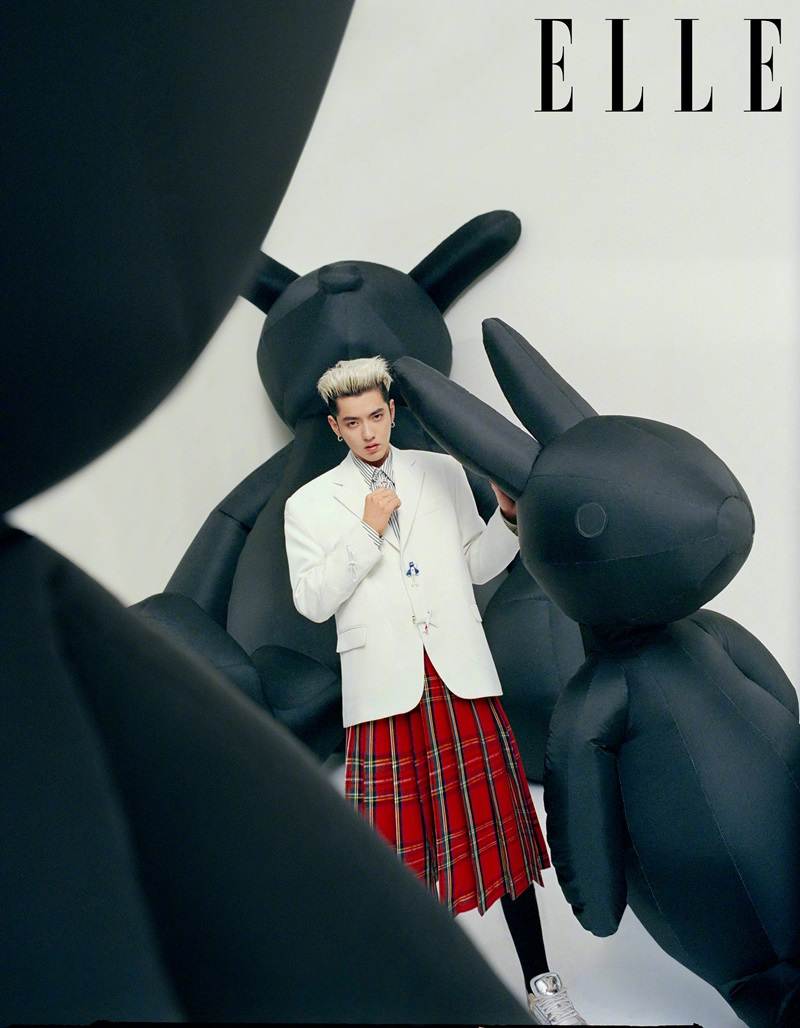 Kris Wu @ ELLE China August 2021