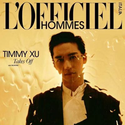 Timmy Xu @ L'Officiel Hommes Italia July 2021