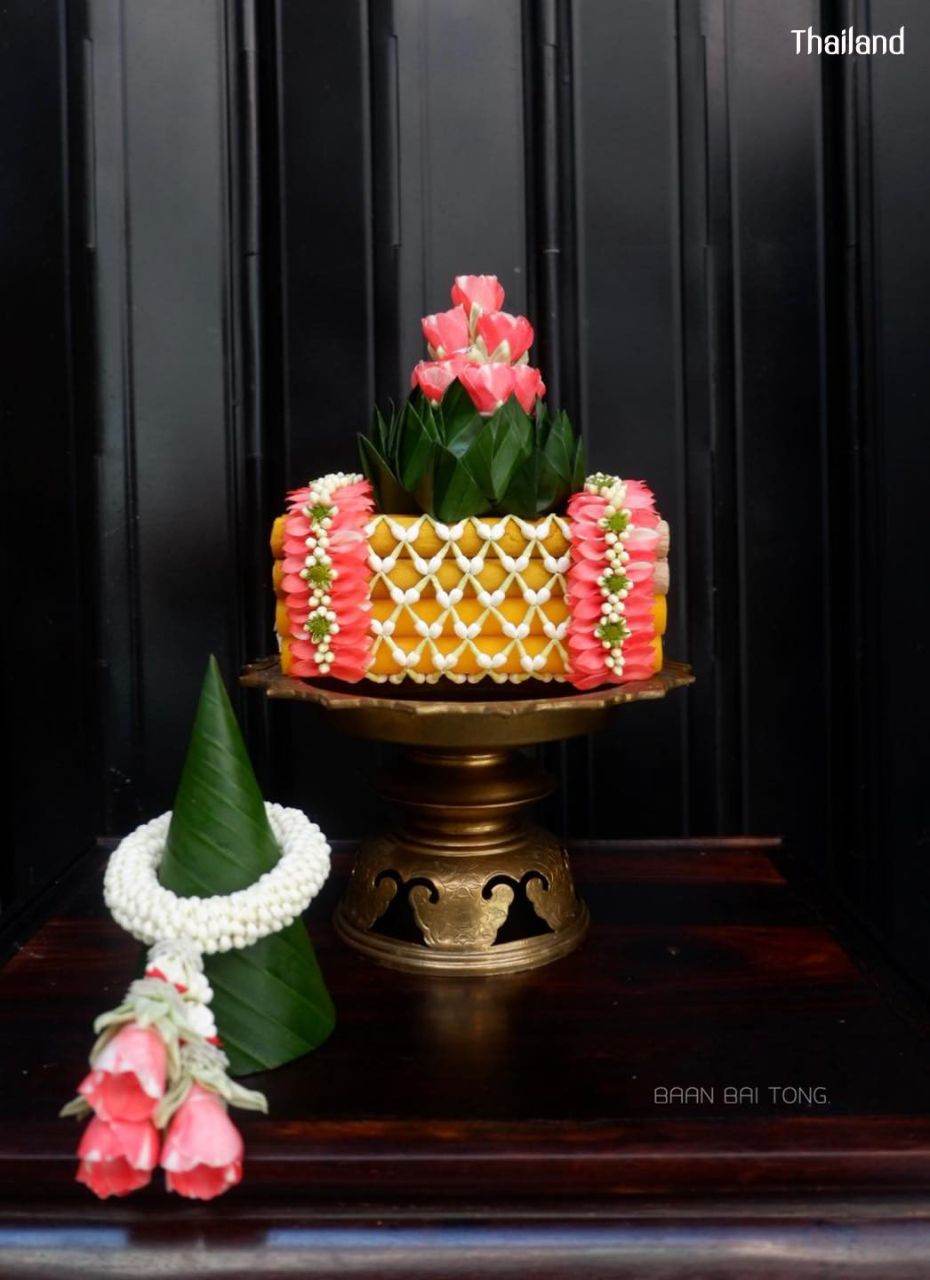 "Thai floral decoration" The identity of Thai handicraft: หัตถศิลป์ดอกไม้ไทย | THAILAND 🇹🇭