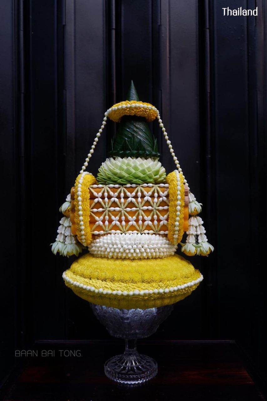 "Thai floral decoration" The identity of Thai handicraft: หัตถศิลป์ดอกไม้ไทย | THAILAND 🇹🇭