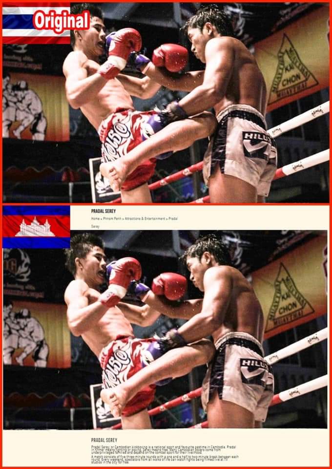 They often copy or steal pictures of Muay Thai