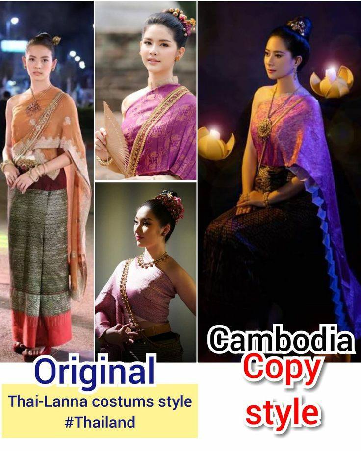 Sbai Thai costume in Cambodia