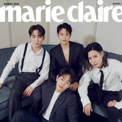 SHINee @ Marie Claire Korea August 2021