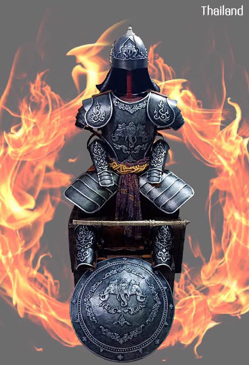 Ancient Thai armor in the Ayutthaya era | THAILAND 🇹🇭