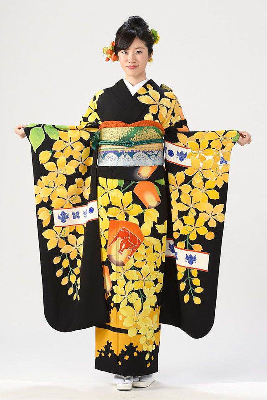 Kimono: Thailand 🇹🇭 "Imagine One World Kimono Project" Olympic Japan 2020