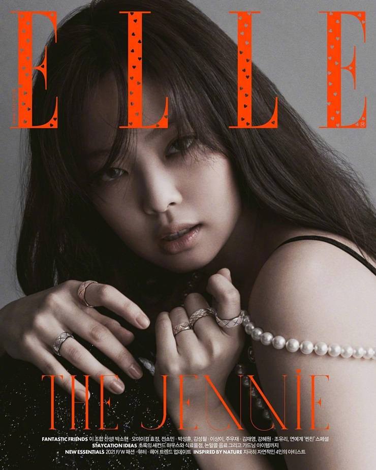 Jennie (BLACKPINK) @ ELLE Korea August 2021