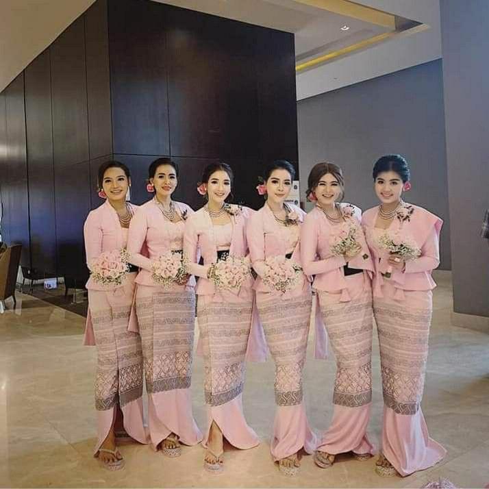 Myanmar wedding dress:สีสันอาเซียน ชุดเจ้าสาวชาวเมียนมาร์ งดงามหรูหราสมกับแหล่งอารยธรรม