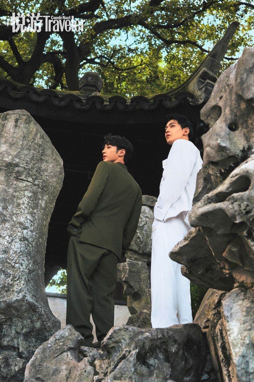 Lai Kuanlin & Tang Xiaotian @ Condé Nast Traveler China  September 2021