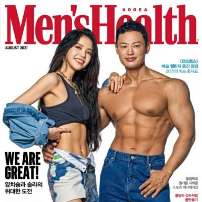 Solar (MAMAMOO) & Yang Chi Seung @ Men’s Health Korea August 2021