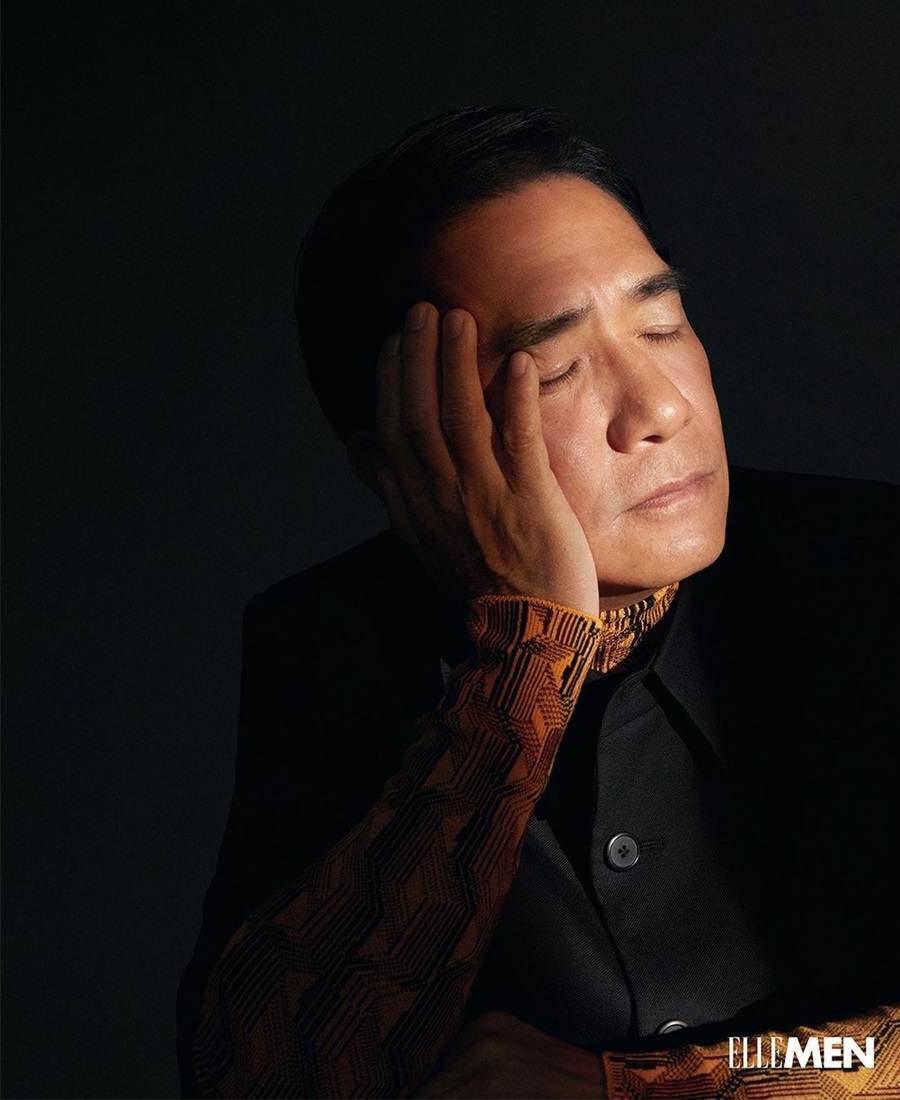 Tony Leung @ ELLE Men Singapore August 2021