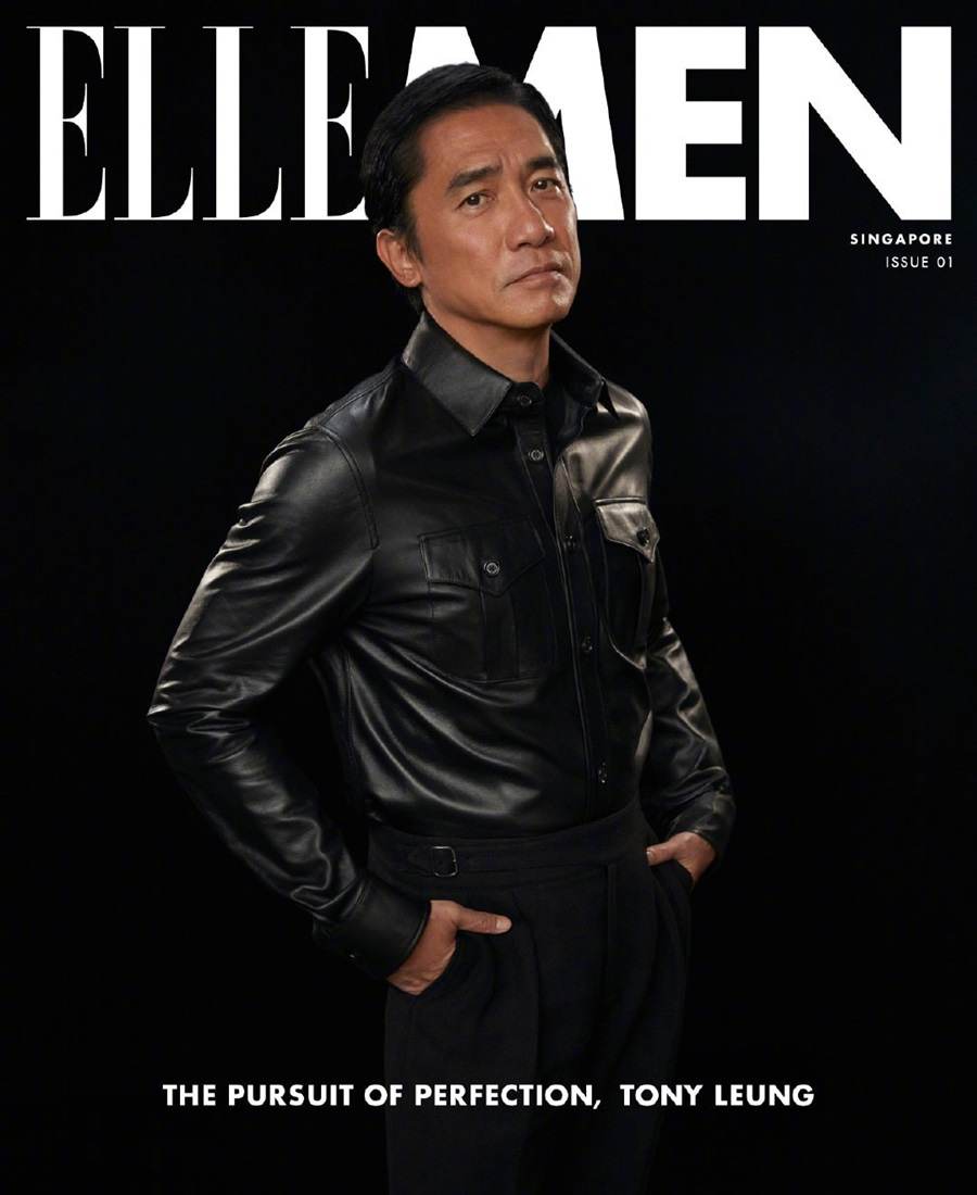 Tony Leung @ ELLE Men Singapore August 2021