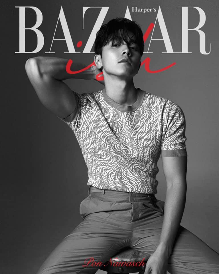 ภณ-ณวัสน์ @ Harper's BAZAARIsh August 2021