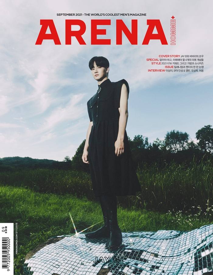 JAY B @ Arena Homme Plus Korea September 2021