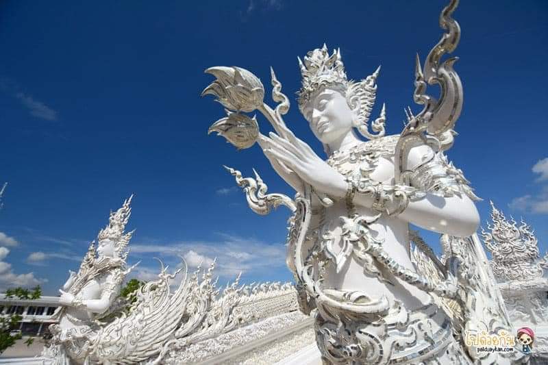 THAILAND 🇹🇭:Wat Rong Khun: The White Temple of Chiang Rai, Thailand