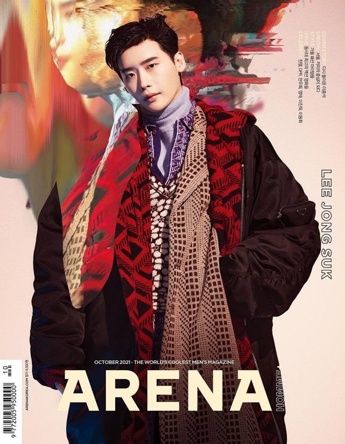 Lee Jong Suk @ Arena Homme Plus Korea October 2021
