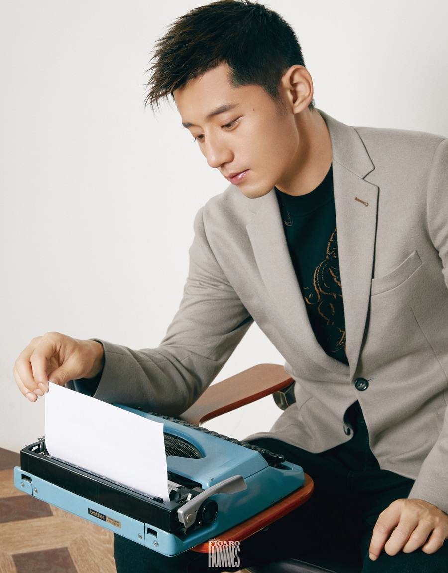 Zhang Jike @ Madame Figaro Hommes China October