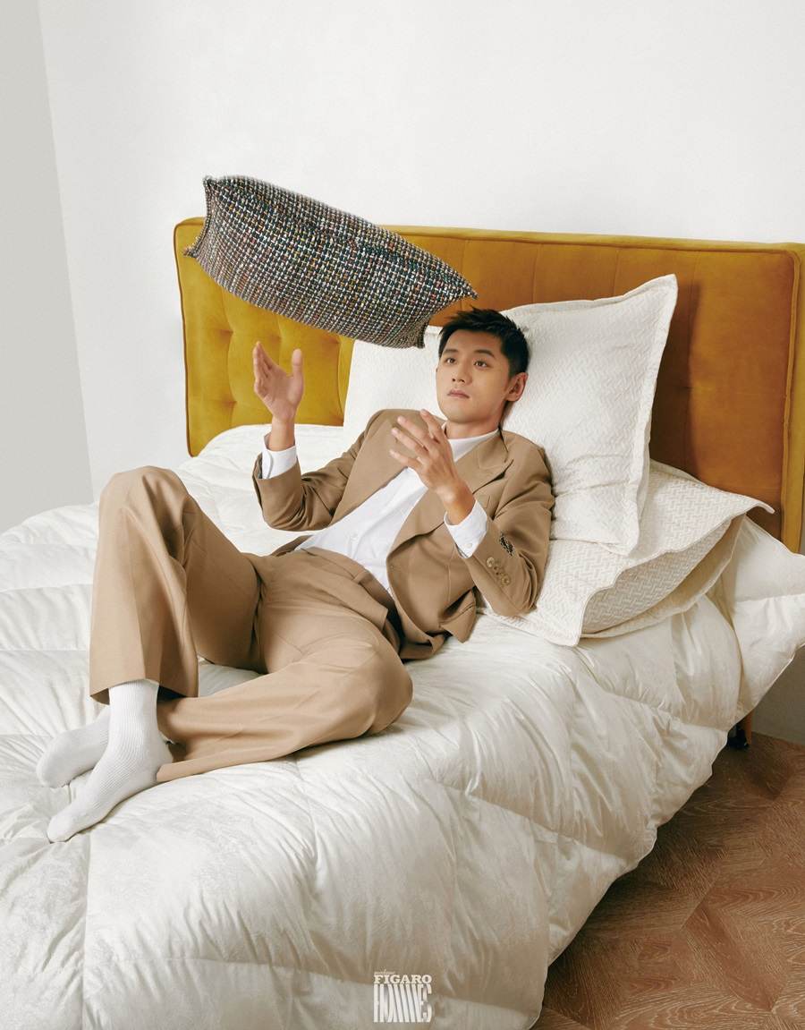 Zhang Jike @ Madame Figaro Hommes China October