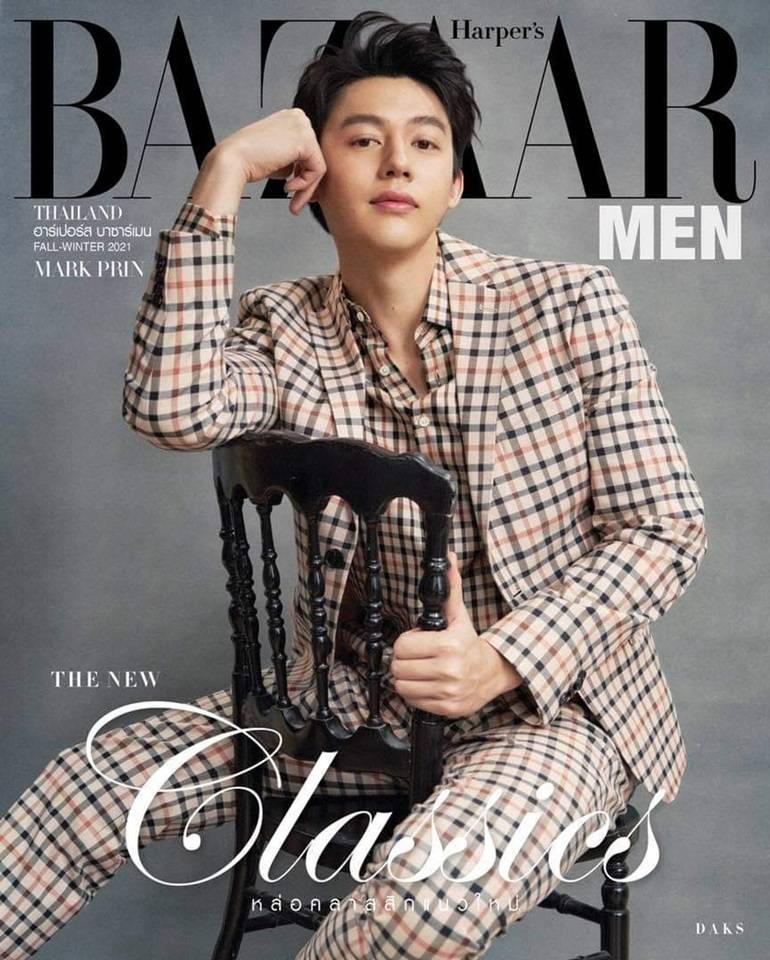 หมาก-ปริญ @ Harpers Bazaar MEN Thailand Fall-Winter 2021