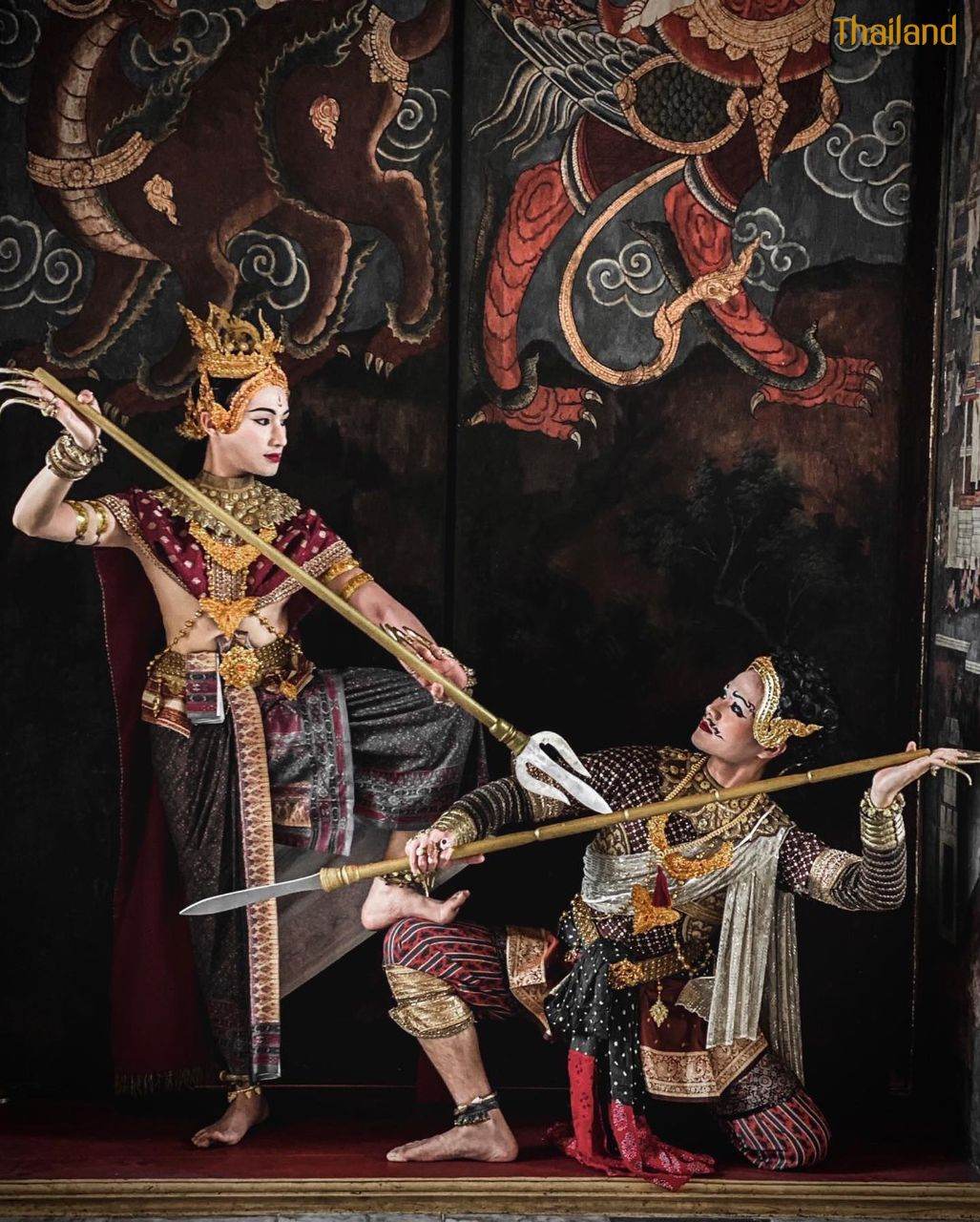 ꧁ กาตยานี ꧂ The Story of Goddess Maheshwari: Thai Performance | THAILAND 🇹🇭