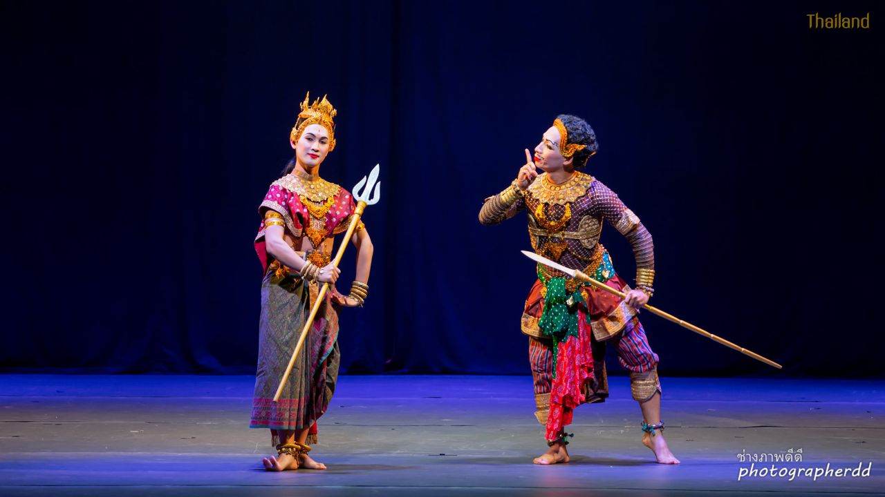 "กาตยานี"  The Story of Goddess Maheshwari: Thai Performance | THAILAND 🇹🇭