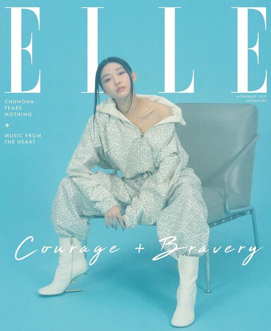 Chungha @ ELLE Singapore November 2021