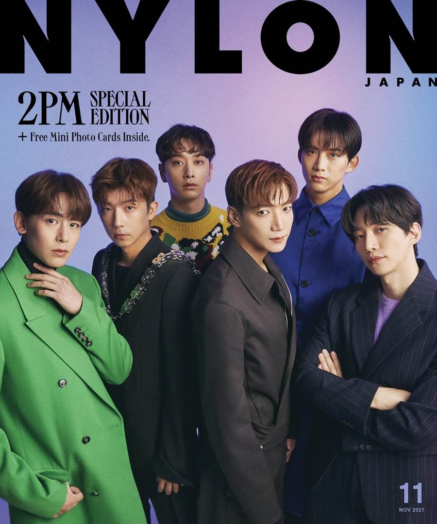 2PM @ Nylon Japan November 2021