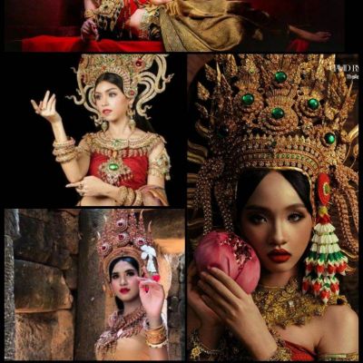Apsara THAILAND dress 🇹🇭 นางอัปสราหรือนางอัปสร: Apsorn: