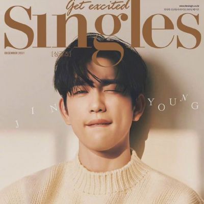 Jin Young @ Singles Korea December 2021