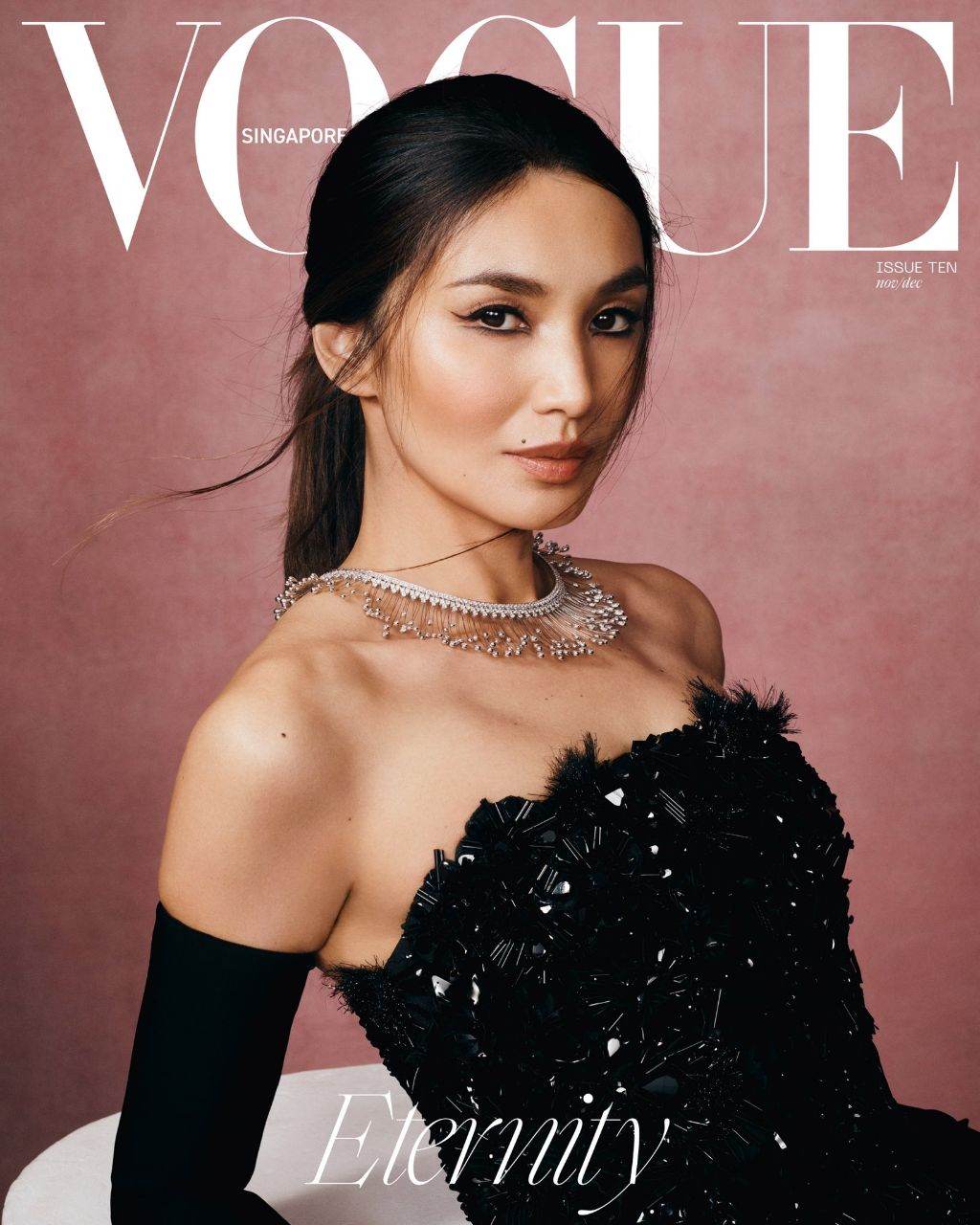 Gemma Chan @ Vogue Singapore November 2021