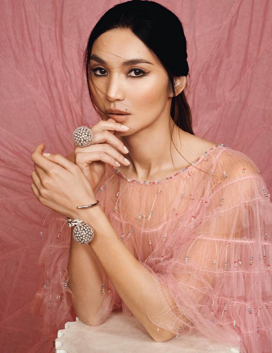 Gemma Chan @ Vogue Singapore November 2021